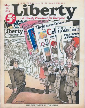 Обложка журнала Liberty, 10 мая 1924