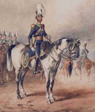 Подполковник лорд Джордж Пэйджет[en], командир 4-го гусарского полка в годы Крымской войны