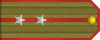 Lieutenant rank insignia (North Korea).svg