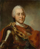 Портрет саксонского первого министра Генриха фон Брюля. Дрезденская галерея.