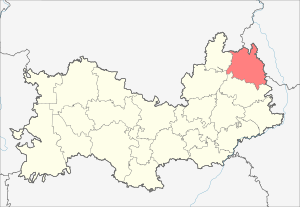 Ардатовский район на карте