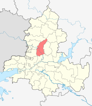 Белокалитвинский район на карте