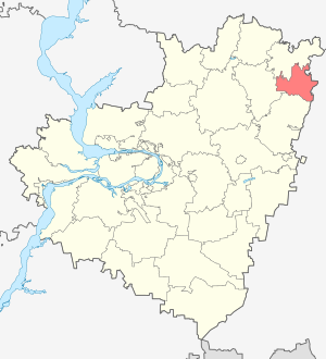 Location Of Kamyshlinsky District (Samara Oblast).svg