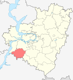 Location Of Khvorostyansky District (Samara Oblast).svg