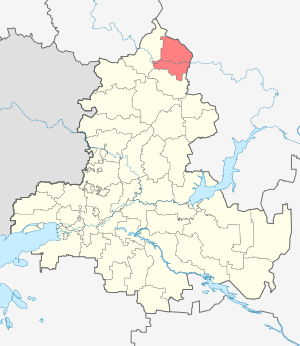 Шолоховский район на карте