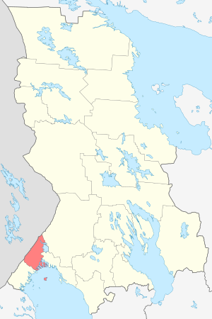 Сортавальский муниципальный округ г. Сортавала на карте