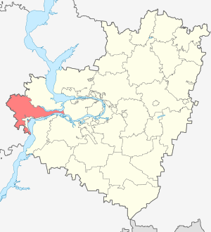 Location Of Syzransky District (Samara Oblast).svg