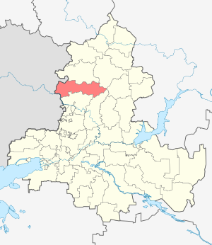 Тарасовский район на карте