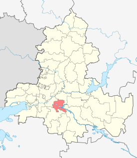 Location Of Veselovsky District (Rostov Oblast).svg