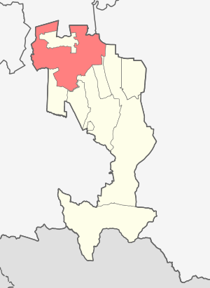 Малгобекский район на карте