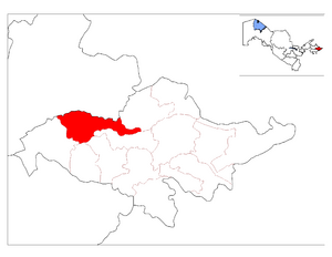 Балыкчинский район на карте