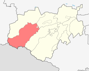 Эльбрусский район на карте