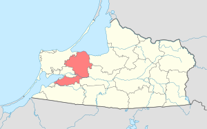 Гурьевский район Гурьевский муниципальный округ на карте