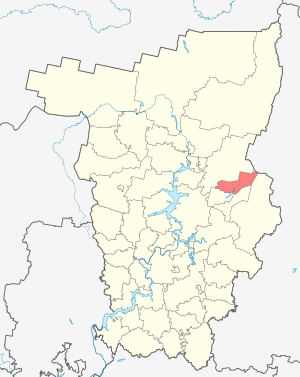 город Кизел Кизеловский городской округ на карте