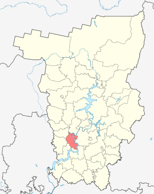 Оханский район Оханский городской округ на карте