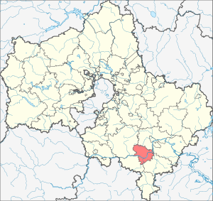 город Озёры городской округ Озёры на карте