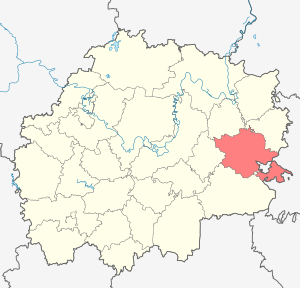 Сасовский муниципальный округ на карте