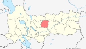 Сямженский район Сямженский муниципальный округ на карте