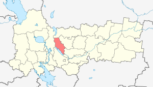 Усть-Кубинский район Усть-Кубинский муниципальный округ на карте