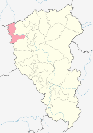 Юргинский район Юргинский муниципальный округ на карте