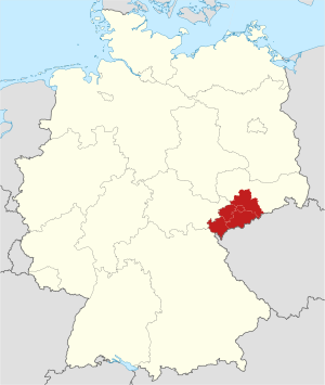 дирекционный округ Хемниц на карте