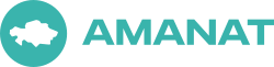 Официальный логотип партии «Аманат»