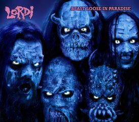 Обложка сингла Lordi «Beast Loose in Paradise» (2008)