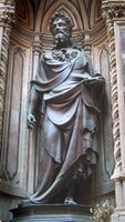 Иоанн Креститель. 1414—1416. Статуя фасада церкви Орсанмикеле, Флоренция. Бронза