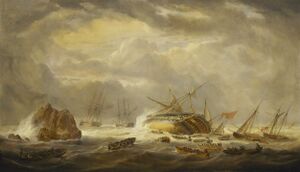 крушение HMS Magnificent, 25 марта 1804