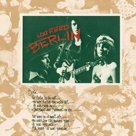 Обложка альбома Лу Рида «Berlin» (1973)