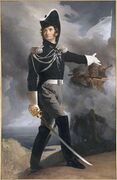 Портрет одного из вождей вандейских роялистов, Луи де Ларошжаклена, брата Анри де Ларошжаклена. Музей истории и искусств в Шоле