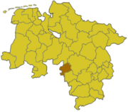 Шаумбург на карте