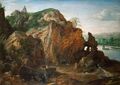 Вид на Маас с рудниками и плавильными печами (1580)