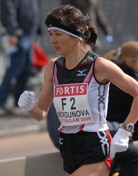 Любовь Моргунова (Россия) на пути к первому месту в 2008 году