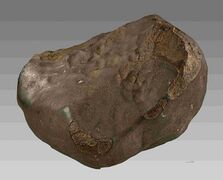 Метеорит, упавший в Сен-Совёре в июле 1914 года