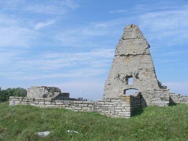 Руины часовни Маарья