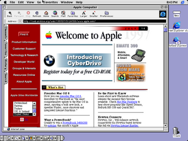 Рабочий стол Mac OS 8.1