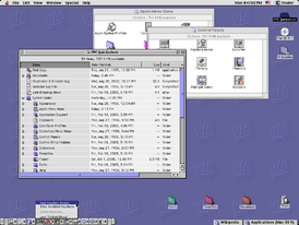 Рабочий стол Mac OS 9