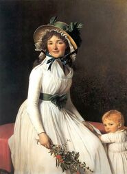 Портрет мадам Эмили Серизиат и её сына (1795)