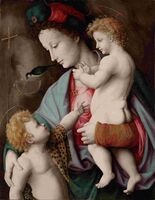 Мадонна с Младенцем. Ок. 1525. Дерево, масло. Музей искусств Далласа, Техас