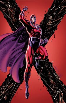 Магнето на обложке X-Men: Black - Magneto #1 (Сентябрь 2018) Художник — Дж. Скотт Кэмпбелл.