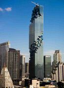 Башня MahaNakhon (314м) в Бангкоке