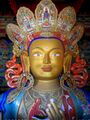 Бодхисаттва Майтрея. Монастырь Тикси, Ладакх, Индия