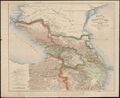 Карта Кавказского края с обозначением границ 1801—1813 г.
