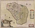 Карта острова, составленная Тихо Браге