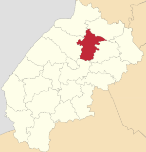 Каменка-Бугский район на карте