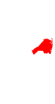 Округ Монмут на карте штата.