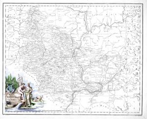 Симбирское наместничество на карте