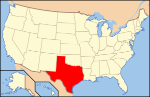 Округ Даллас на карте