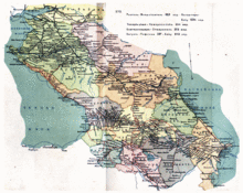 Карта железных дорог с перспективными участками, 1918 год